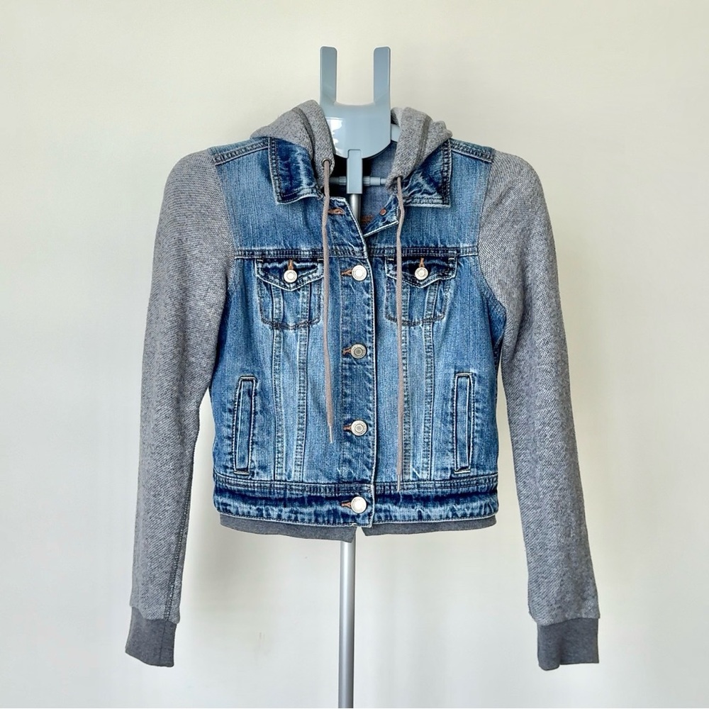 AMERICAN EAGLE Jeans Hoodie Jacket S